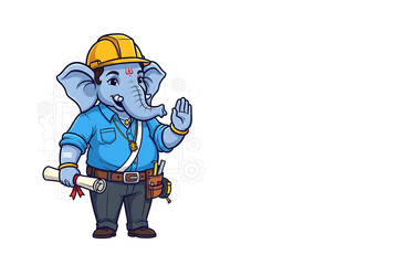 Happy Vinayaka Chaturthi! Ganesha Engineer Blessings for Success / Happy Ganesh Chaturthi 