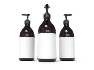 Soap Bottle Dispenser 3D Render for Mockup 4