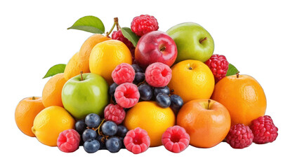 A Colorful Collection of Fresh Fruits