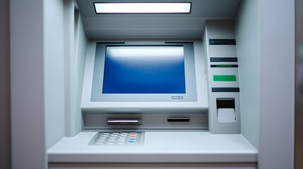 Convenient ATM banking access for quick cash withdrawals and financial transactions anytime anywhere