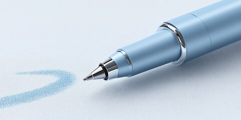 Fototapeta premium fountain pen on a paper