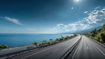 Fototapeta premium driving on the highway