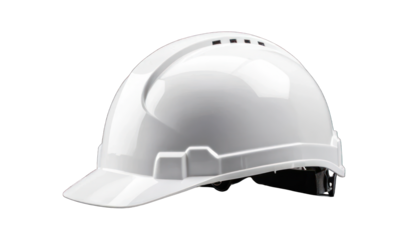 White Hard Hat Safety Equipment