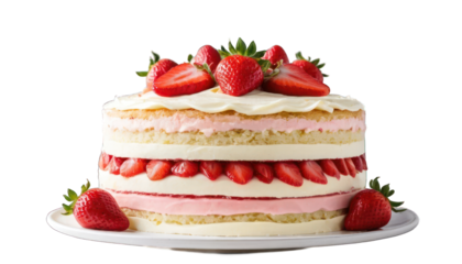Layered Strawberry Cake: A Delightful Dessert