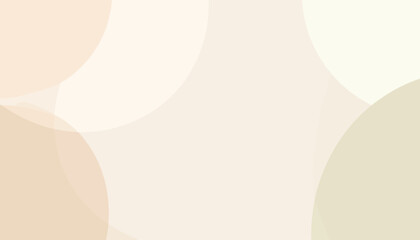 Abstract background with overlapping soft circles in a gentle, muted palette of beige, cream, and nude tones.