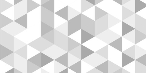 Abstract geometric metal cube background triangle shape. Seamless Monochrome Pattern Triangular 3d, modern background. gray rhombuses mosaic. pattern Business polygonal texture Vector illustration.	
