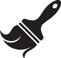 Professional Paintbrush Vector Icon Design Element