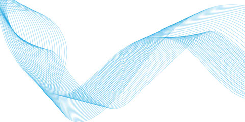 beautiful silk ribbon isolated on white, abstract dotted wave line, technology abstract lines on white background, technical flowing web science tech geometric concept lines design.