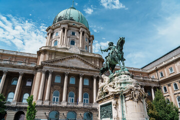 Fototapeta premium Eugene of Savoy in Buda Castle