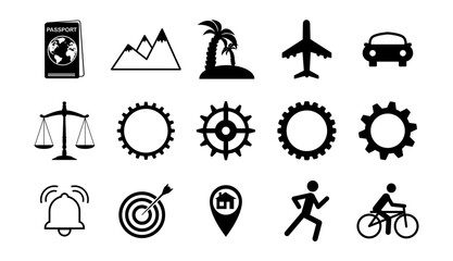 Black Icon collection most use on UI UX BW color 1 - Copy (23) © Jordi
