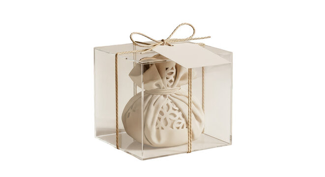 Elegant Gift Ceramic Bag in Box