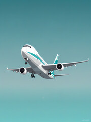 Obraz premium Taking Off Cargo Aircraft