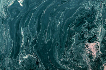 Abstract background of marble melting and moving in waves