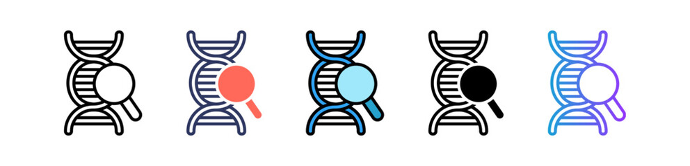 Dna Test multiple icon