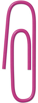 Clips de papel. paper clips. B&uuml;roklammern