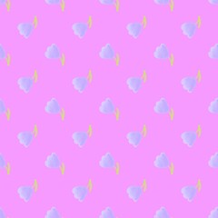 Feehand flower pattern background. Flower vactor design for background, wallpaper, carpet, wrapping, fabric, textile fashion wearing.