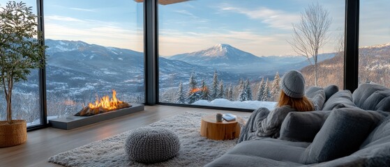 Cozy mountain retreat with panoramic views