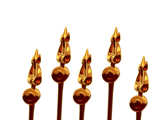 Maha Shivratri Trishul symbols of Lord Shiva with transparent background Alpha