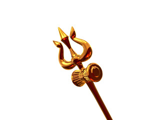 Maha Shivratri Trishul symbols of Lord Shiva with transparent background Alpha
