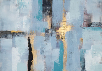 Bold and expressive abstract art with contrasting colors and striking lines, perfect for modern and vibrant interiors