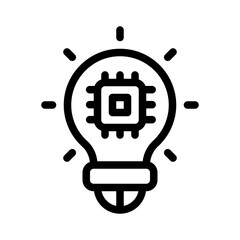 technology line icon