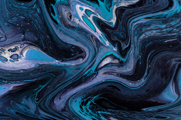 Abstract background of marble melting and moving in waves
