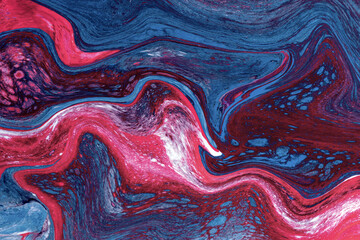 Abstract background of marble melting and moving in waves