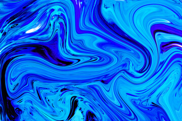 Abstract background of marble melting and moving in waves