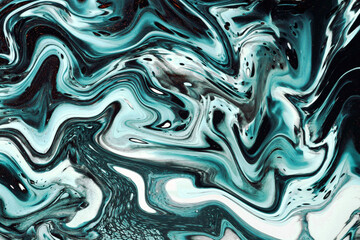 Abstract background of marble melting and moving in waves