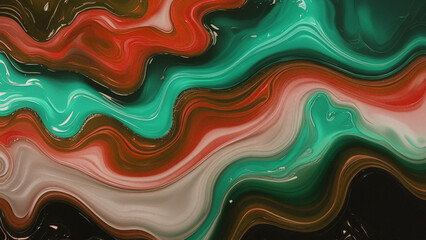Abstract background of marble melting and moving in waves