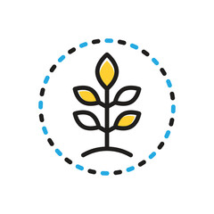 Multi color icon for friendly