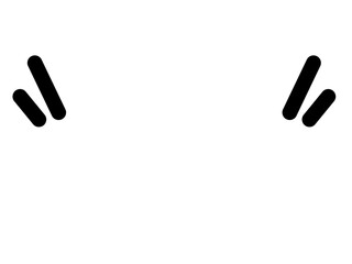 シンプルな会話のアイコン