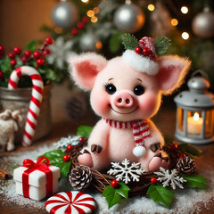 santa claus with gifts, santa claus and gifts, santa claus and christmas tree, snowman and christmas tree, christmas decoration with snowman