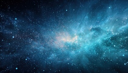 Fototapeta premium Cosmic nebula in deep space