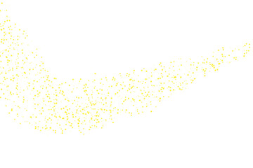 Firefly trail overlay, swirling yellow firefly light trail effect on transparent background for creative photo editing. © Lepe PNG