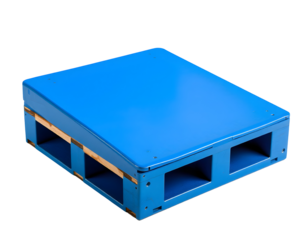 Blue Plastic Pallet for Transportation and Logistics