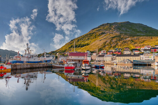 Honningsvag is a small town located in the municipality of Nordkapp, in the Finnmark region of northern Norway.