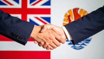 businessmen handshake after good deal