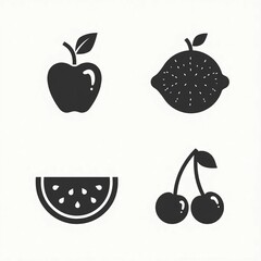 vector illustration of fruit