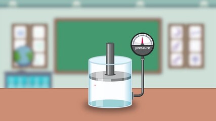 Animated Demonstration of Boyle's Law in a Classroom Setting