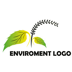 Green Leaf Logo &ndash; Organic & Natural Branding Icon