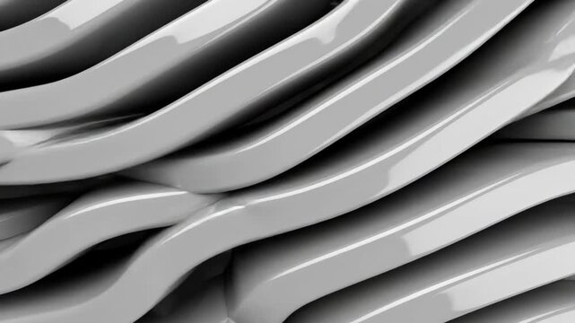 Abstract monochrome parallel curves wavy structure background