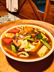 Authentic Indonesian Seafood and Vegetable Stew
