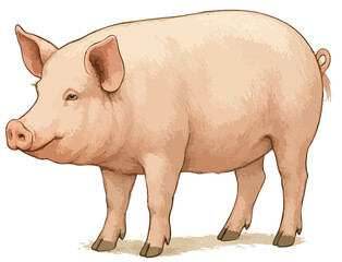 Sus scrofa domesticus (babi).