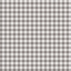 Soft Cream Gingham Seamless Pattern