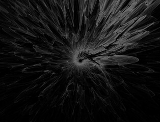 Naklejka premium Imaginatory fractal abstract background Image