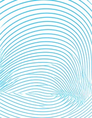 Abstract circular wave pattern