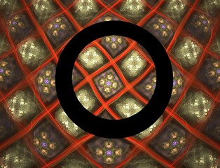 Imaginatory fractal abstract background Image