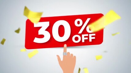 Get 30% off now with a tap! Don't miss out on this huge sale, only for a limited time!