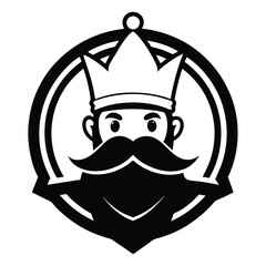Fototapeta premium A Royal Gentleman With a Majestic Beard